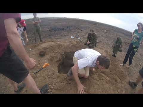 Finding ammunition of Soviet soldiers fallen in 1942 defending Stalingrad