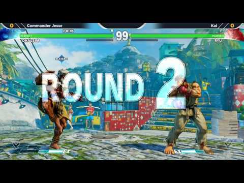 WNF 3.8 SFV - Commander Jesse (Dhalsim) vs Kai (Ryu)