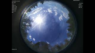 2026-04-25 All sky camera capture from Poiana Rusca Mountains, Romania