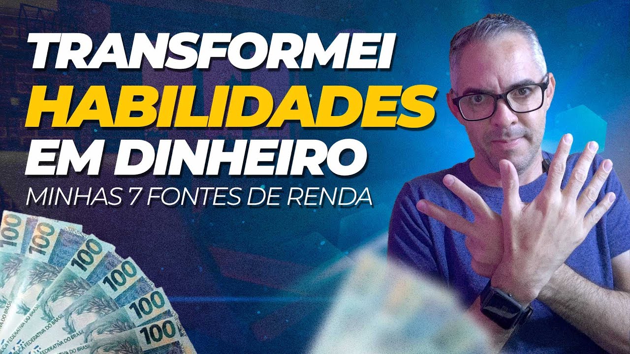 De CLT às 7 fontes de renda: o que eu fiz