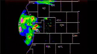Weather Segment with Dave Whitford on WZZM 13 | 1991