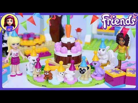 Lego Friends Daisy's Birthday Party ALL SETS TOGETHER! - Kids Toys Play
