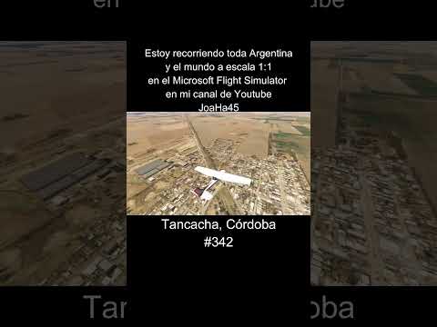 Comenten por donde quieren que pase 🇦🇷 #tancacha #cordoba #argentina #microsoftflightsimulator