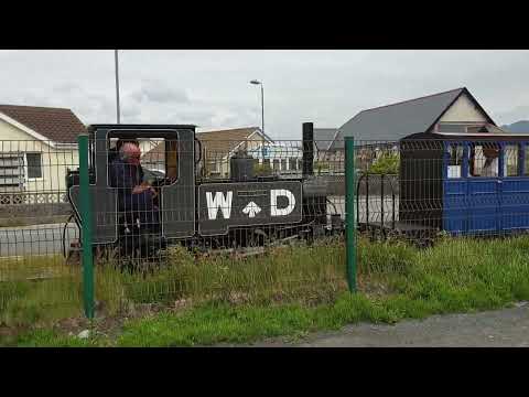 Exmoor Railways 2-6-2T Christopher at Fairbourne Railway 2021