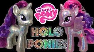 HOLO PONIES - The Mane 6 Shine Bright Like a Diamond || Custom Holographic My Little Pony