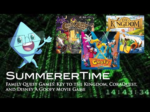 SummererTime: Family Quest Games - Key to the Kingdom, CoraQuest, and A Goofy Movie Game