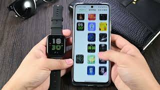 For Xiaomi Samsung 1 .85 Inch BT Call Smartwatch Men Support 120Sport 2023 New Women Smart Watch