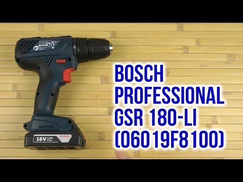 Аккумуляторный дрель-шуруповерт GSR 180-LI BOSCH (06019F8100) Аккумуляторный дрель-шуруповерт GSR 180-LI BOSCH (06019F8100)