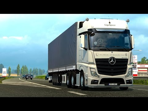 Euro Truck Simulator 2 - Mercedes-Benz Actros 2014i-Sound Review