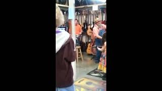 9 Year Old Musician Plays And Sings &#39;Blue Yodel No  6&#39; @ The Sweetwater, Tennessee Flea Market