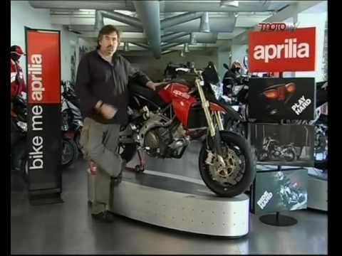 Aprilia Dorsoduro 750 "Costruttori di sogni" - MOTO TV parte 1 di 3