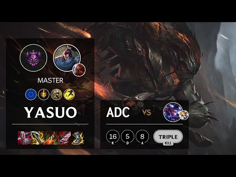 Yasuo ADC vs Vayne - EUW Master Patch 11.23