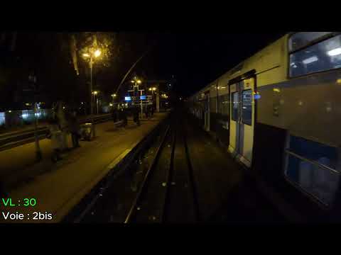 CabRide | RER D FACA |  Melun à Goussainville de nuit