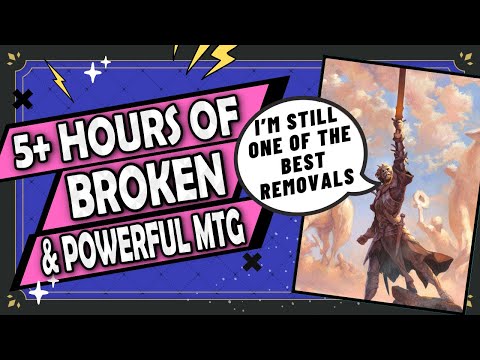 5+ Hours of Broken and Powerful MTG Cards To Fall Asleep To