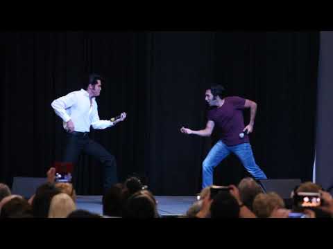 Dean Z & Cote Deonath sing Polk Salad Annie Elvis Week 2019