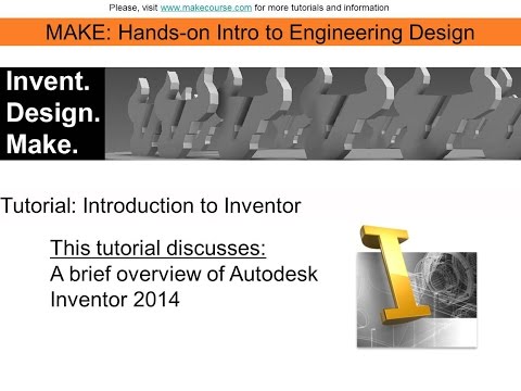 Introduction to Autodesk Inventor 2014