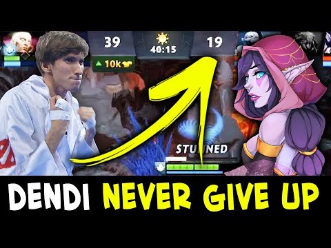 Dendi NEVER GIVE UP — never stop farming