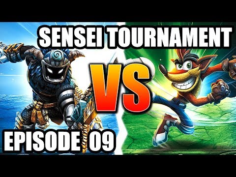 Sensei Tournament Ep. 09 - Wild Storm VS Crash Bandicoot