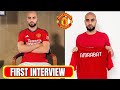 🔥 Sofyan Amrabat SAID THIS on his first interview at Man Utd | Manchester United Transfer News