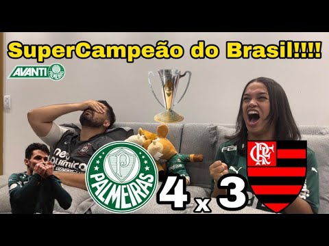 REACTS TO PALMEIRAS vs FLAMENGO