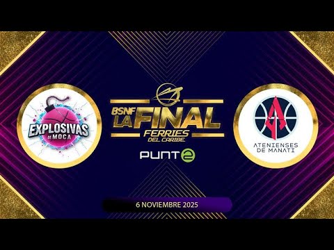 Explosivas de Moca vs Atenienses de Manatí