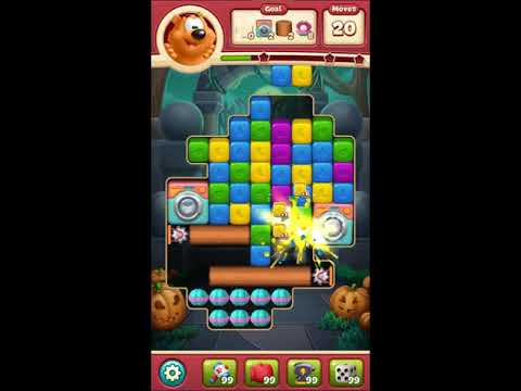 Toon Blast Level 5861 - NO BOOSTERS 🐻🐺🐱 | SKILLGAMING ✔️