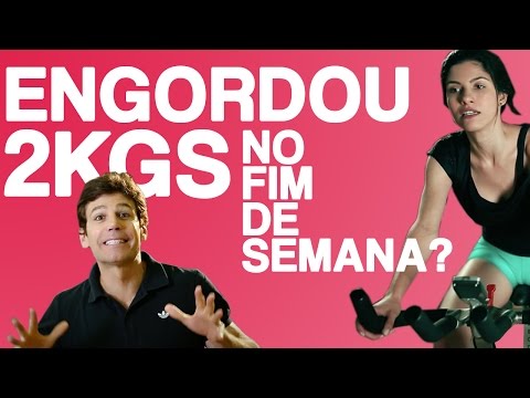 ENGORDEI 2KG NO FIM DE SEMANA. E AGORA?