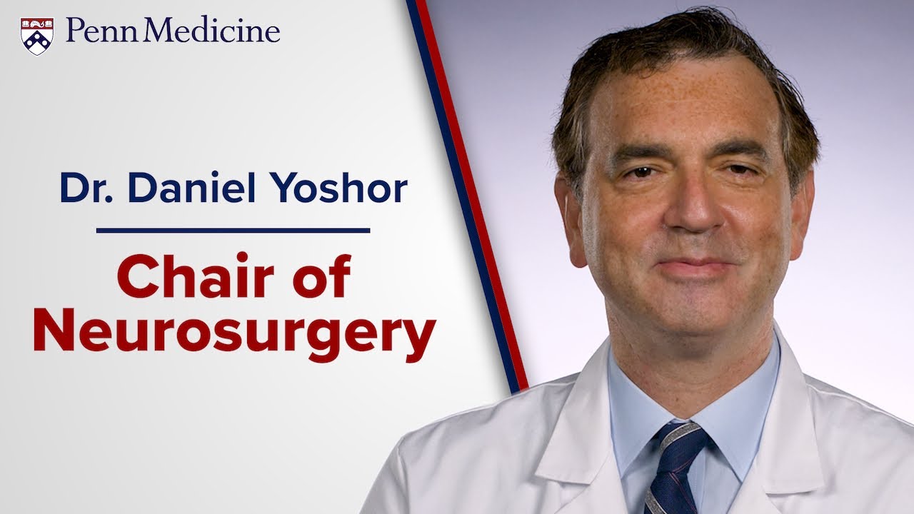 Watch video featuring Daniel Yoshor, MD on YouTube