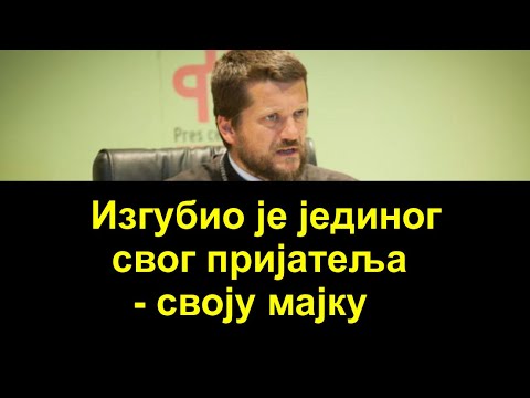 Otac Gojko Perović - Vjernik kaže da je izgubio je jedinog svog prijatelja - svoju majku