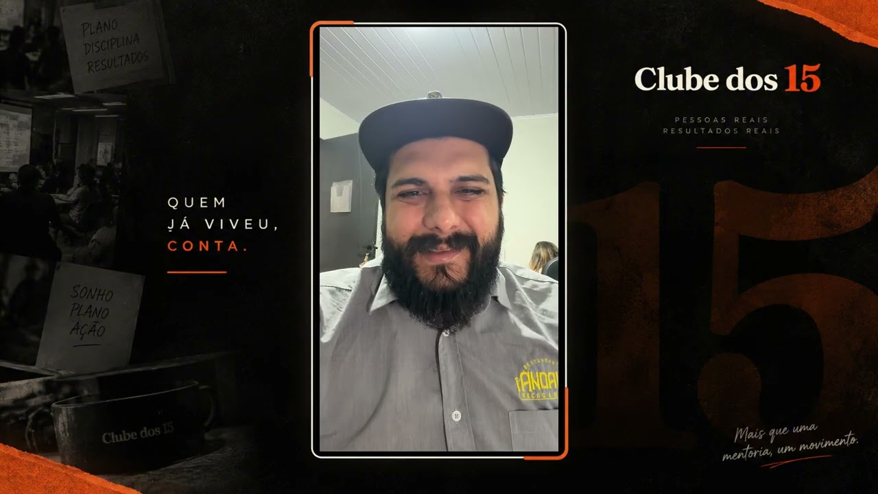 Vídeo de apresentação do Clube dos 15