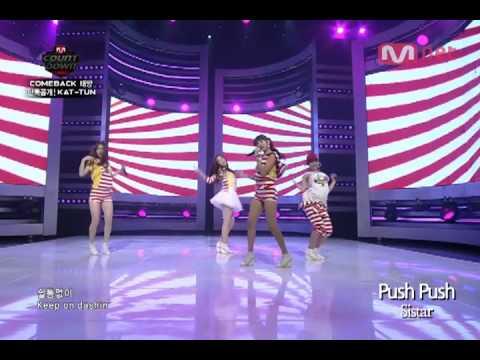 [K-POP]Mnet - M countdown,Sistar(Push Push), CJ E&M