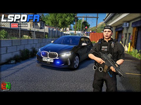 🔴LIVE - LSPDFR - Patrolling as London's Armed Police