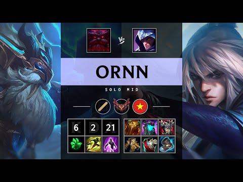 Ornn Mid vs Talon - VN Grandmaster Patch 25.09