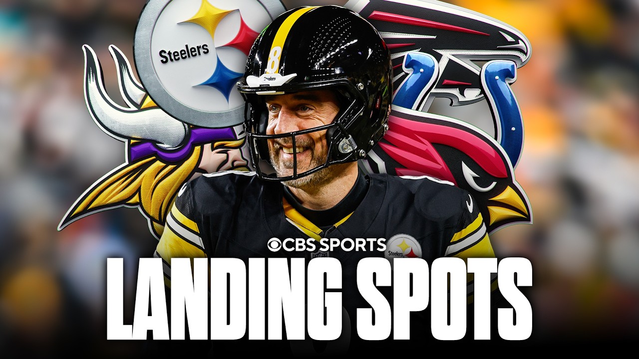 Video thumbnail for 5 potential landing spots for Aaron Rodgers in 2026