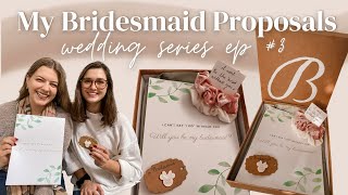 How I Made My Bridesmaid Proposal Boxes (DIY No Cricut) Asking my Bridesmaids | Wedding Series Ep. 3
