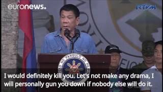 Philippine President Rodrigo Duterte Suspends 'War On Drugs' To Deal With Corrupt Police Off