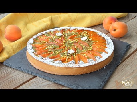 Recette Tarte abricots pistache | CAP Pâtissier