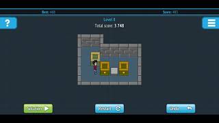 Push the Box (Sokoban) level 8