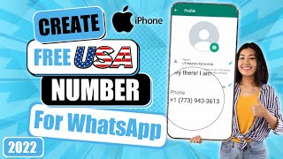 How To Get Free USA 🇺🇸 Number For WhatsApp Verification On iPhone