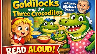 📚🐊Goldilocks and the Three Crocodiles - Read Aloud 📖🐊