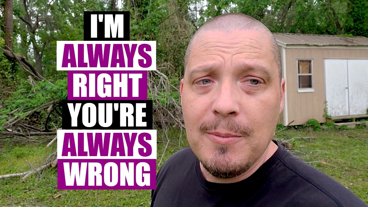 I'm Always Right And You're Always Wrong (A Message To Non-Idiots!)