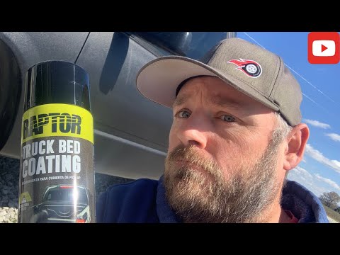 I SPRAYED MY TRUCK WITH RAPTOR LINER