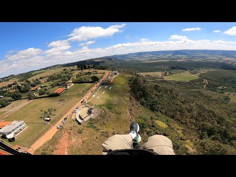 Voo 184 de Parapente IKE Costa - Lift turbulento em São Pedro - 12/10/2021