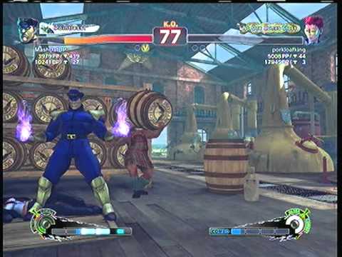 SSF4AE:  M.Bison (MashDatDP)  vs. C.Viper (porkloafking) HD