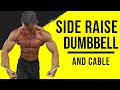 Side Raise Dumbbell and Cable