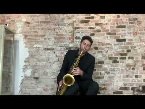 Sam Dillon Playing Incredible Tenor saxophone! Artist Edition New York Signature Tenor Sax!