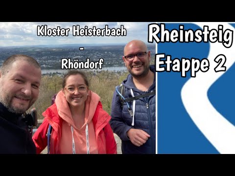 Rheinsteig Etappe 2 | Kloster Heisterbach - Rhöndorf mit Andy op Jöck | wandern im Rheinland