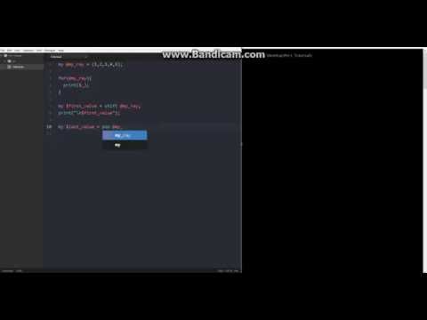 Perl Tutorial: Basics