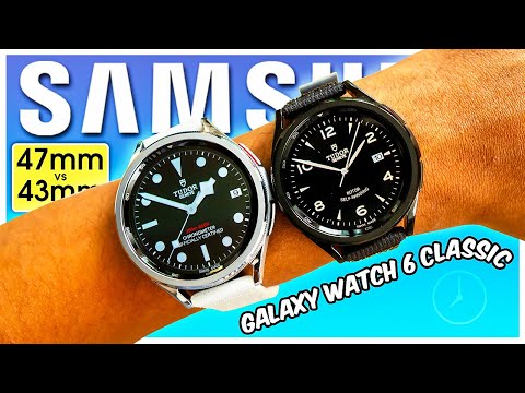 Galaxy Watch 6 Classic 47 mm vs. 43 mm: Kaufen Sie nicht die FALSCHE!