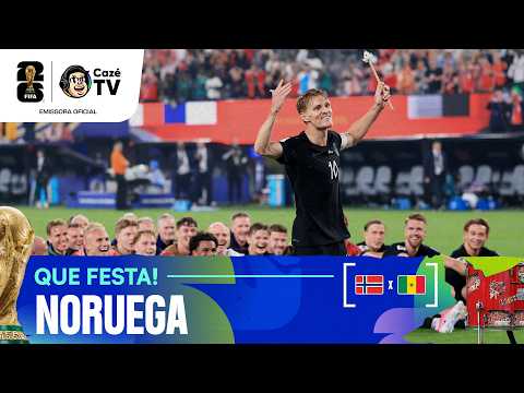 SENSACIONAL! TORCIDA E JOGADORES DA NORUEGA CELEBRAM A VITÓRIA COM A TRADICIONAL REMADA!